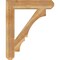 Ekena Millwork Balboa Craftsman Rough Sawn Bracket, Western Red Cedar, 6"W x 34"D x 42"H BKT06X34X42BOA04RWR - alternate 4